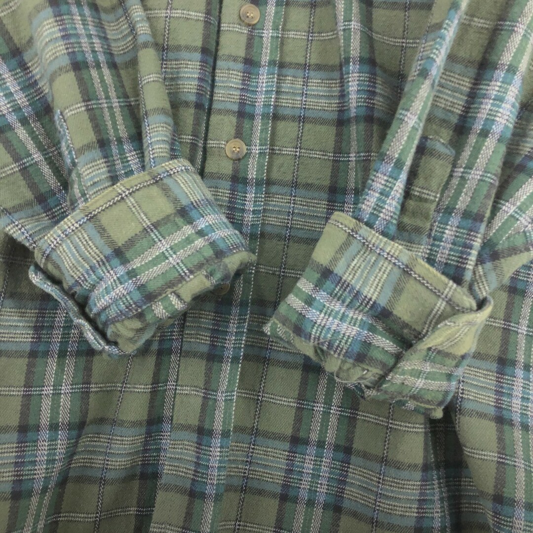 WOOLRICH(ウールリッチ)の古着 00年代 ウールリッチ WOOLRICH 長袖 フランネルチェックシャツ メンズXL /eaa433962 メンズのトップス(シャツ)の商品写真