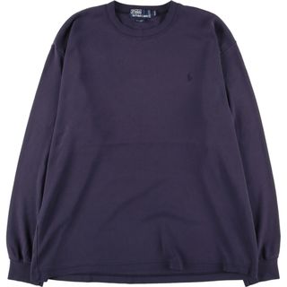 ラルフローレン(Ralph Lauren)の古着 ラルフローレン Ralph Lauren POLO by Ralph Lauren ロングTシャツ ロンT カナダ製 メンズXL /eaa436214(Tシャツ/カットソー(半袖/袖なし))