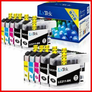 【特価セール】【LxTek】LC211-4PK 互換インクカートリッジ ブラザー(PC周辺機器)