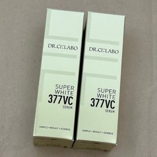 ドクターシーラボ(Dr.Ci Labo)の未開封2本 ドクターシーラボ377VCシーラボホワイト377エッセンスCv18g(美容液)