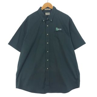 古着 エルエルビーン L.L.Bean 半袖 ボタンダウンシャツ メンズXXL /eaa441894