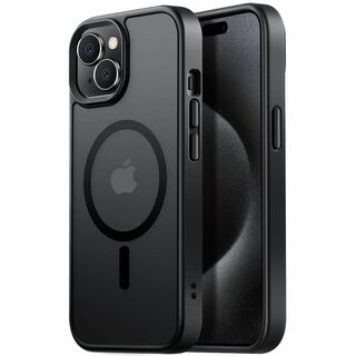 【色: ブラック】【米軍規格・MagSafe対応】Gtsoho iPhone 1(その他)