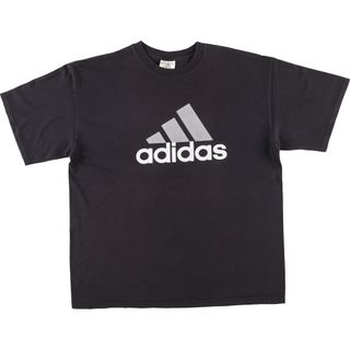 アディダス(adidas)の古着 00年代 アディダス adidas スポーツパフォーマンスロゴ ロゴプリントTシャツ メンズL /eaa445289(Tシャツ/カットソー(半袖/袖なし))