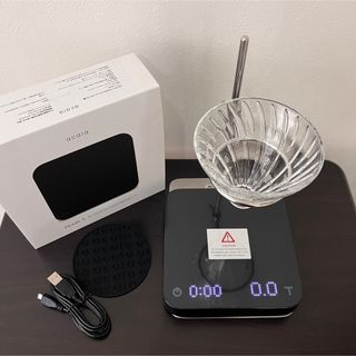 【匿名配送】acaiaデジタルコーヒースケール&コーヒードリップ器具セット(その他)