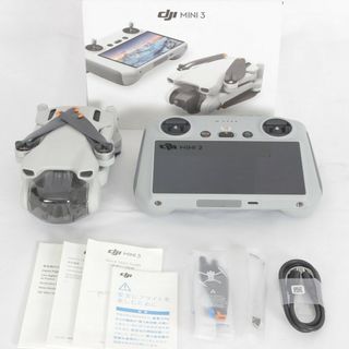 【美品】DJI Mini 3 RC付属 M16308 RCディスプレイコントローラー付き ドローン 空撮カメラ 本体(トイラジコン)