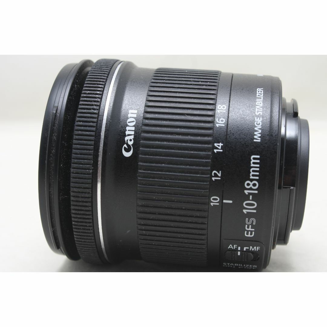 Canon(キヤノン)のキヤノン EF-S 10-18mm F4.5-5.6 IS STM スマホ/家電/カメラのカメラ(レンズ(ズーム))の商品写真