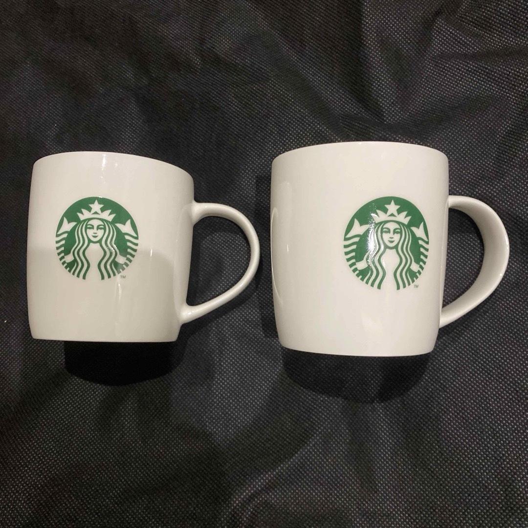 新品未使用　スターバックス マグカップ  ロゴ　マグ　コーヒー　カップ　ホワイト キッズ/ベビー/マタニティの授乳/お食事用品(マグカップ)の商品写真
