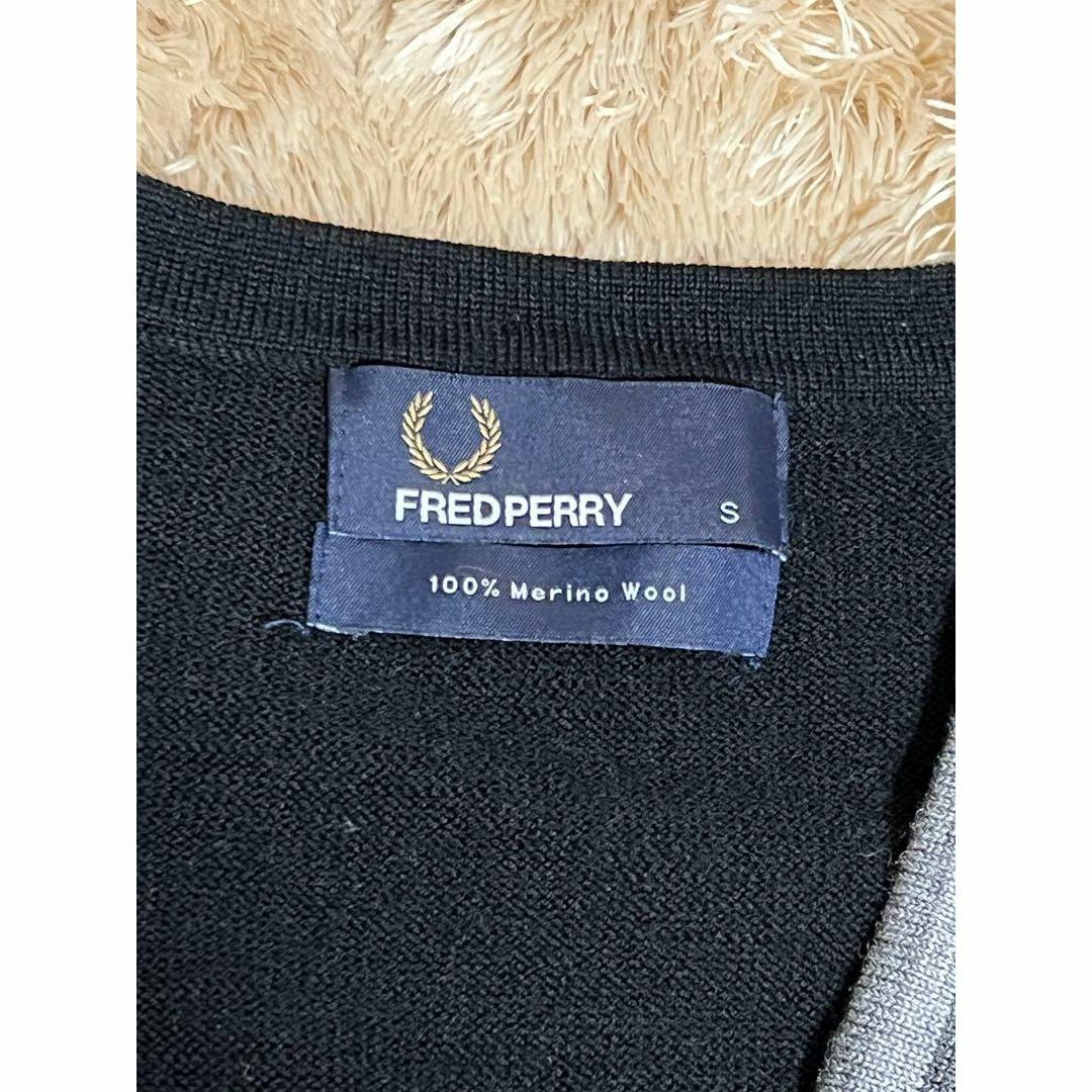 FRED PERRY(フレッドペリー)のFRED PERRY S ウールニットカーディガン 月桂冠 メンズのトップス(カーディガン)の商品写真