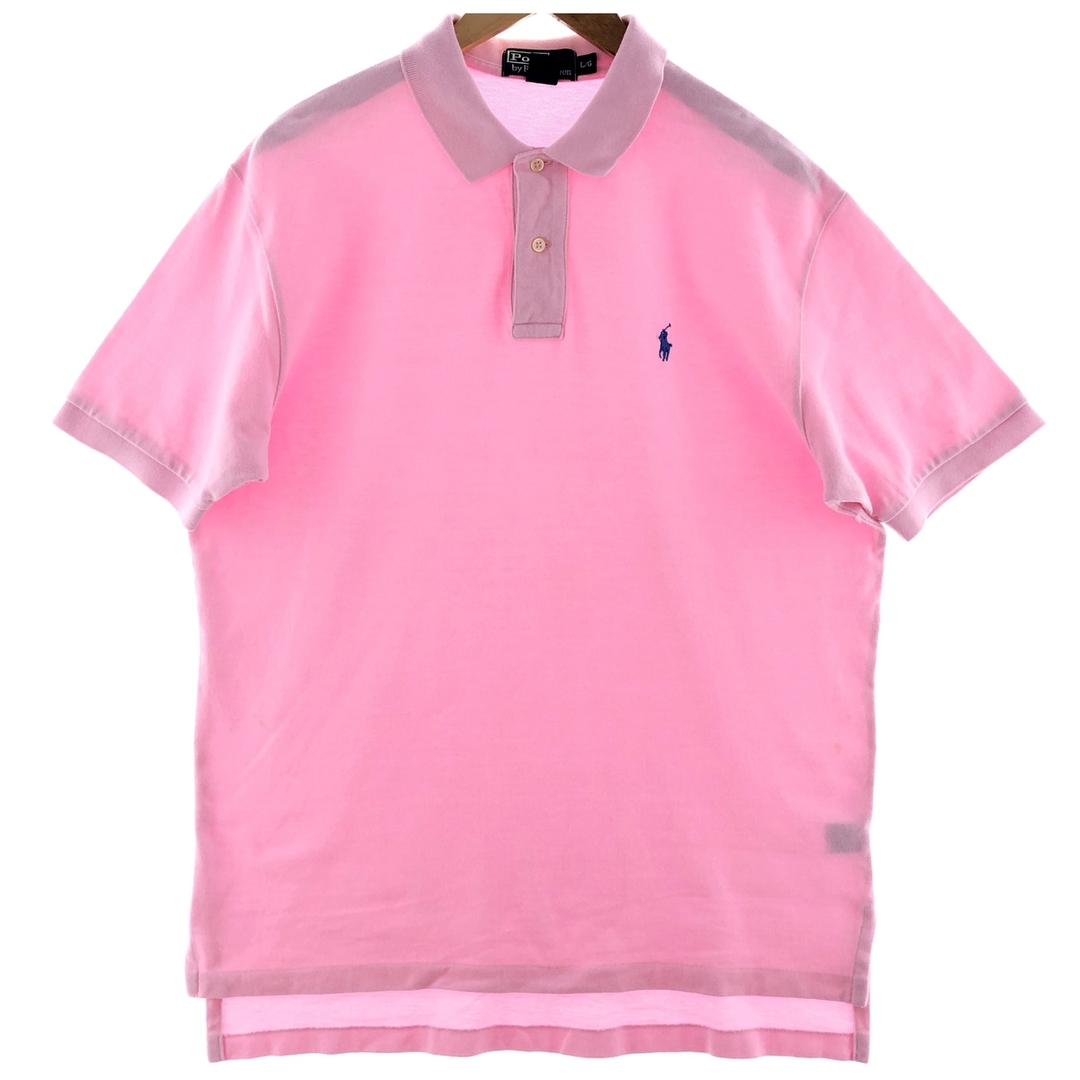 Ralph Lauren(ラルフローレン)の古着 ラルフローレン Ralph Lauren POLO by Ralph Lauren 半袖 ポロシャツ メンズL /eaa382047 メンズのトップス(ポロシャツ)の商品写真