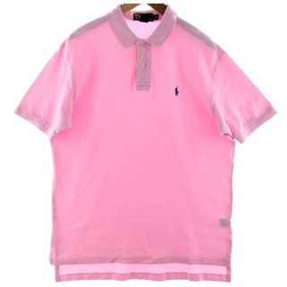 ラルフローレン(Ralph Lauren)の古着 ラルフローレン Ralph Lauren POLO by Ralph Lauren 半袖 ポロシャツ メンズL /eaa382047(ポロシャツ)