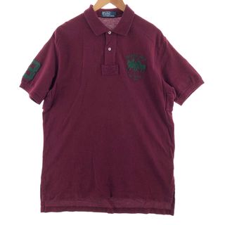 ラルフローレン(Ralph Lauren)の古着 ラルフローレン Ralph Lauren POLO by Ralph Lauren 半袖 ポロシャツ メンズL /eaa382062(ポロシャツ)