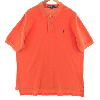 ラルフローレン(Ralph Lauren)の古着 ラルフローレン Ralph Lauren POLO by Ralph Lauren 半袖 ポロシャツ メンズXXL /eaa382162(ポロシャツ)