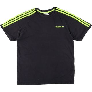 アディダス(adidas)の古着 アディダス adidas ORIGINALS オリジナルス ロゴプリントTシャツ メンズM /eaa411563(Tシャツ/カットソー(半袖/袖なし))