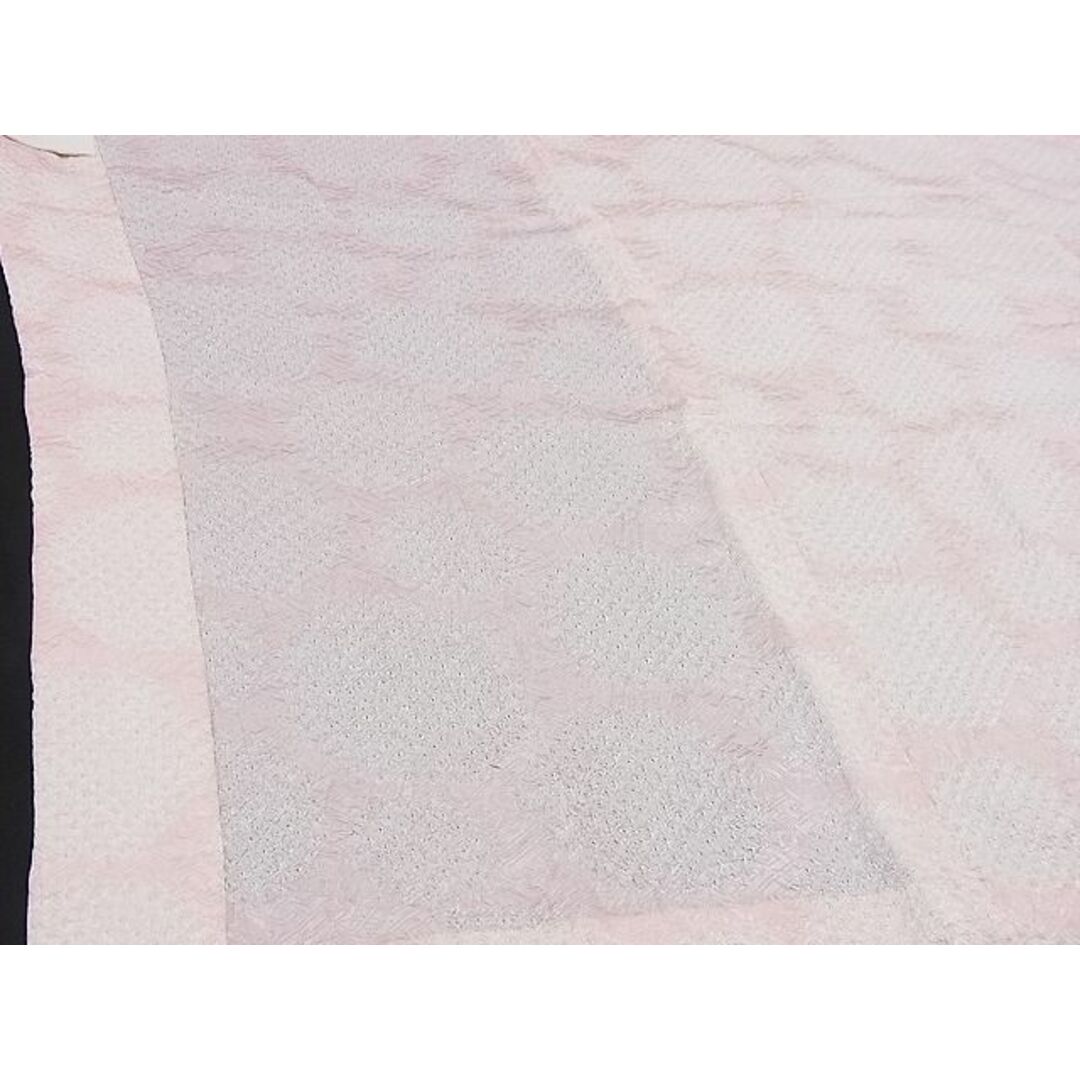 平和屋野田店■上質な長襦袢　無双仕立て　総絞り　水玉文様　逸品　BAAC5520hj レディースの水着/浴衣(着物)の商品写真