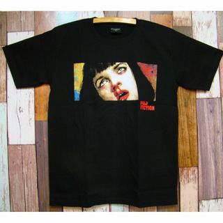 M★新品パルプフィクション 鼻血【Pulp Fiction】プリントＴシャツ(Tシャツ/カットソー(半袖/袖なし))