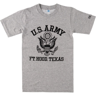 古着 80年代 ARTEX U.S.ARMY ミリタリープリントTシャツ USA製 レディースS ヴィンテージ /eaa445763(Tシャツ(半袖/袖なし))