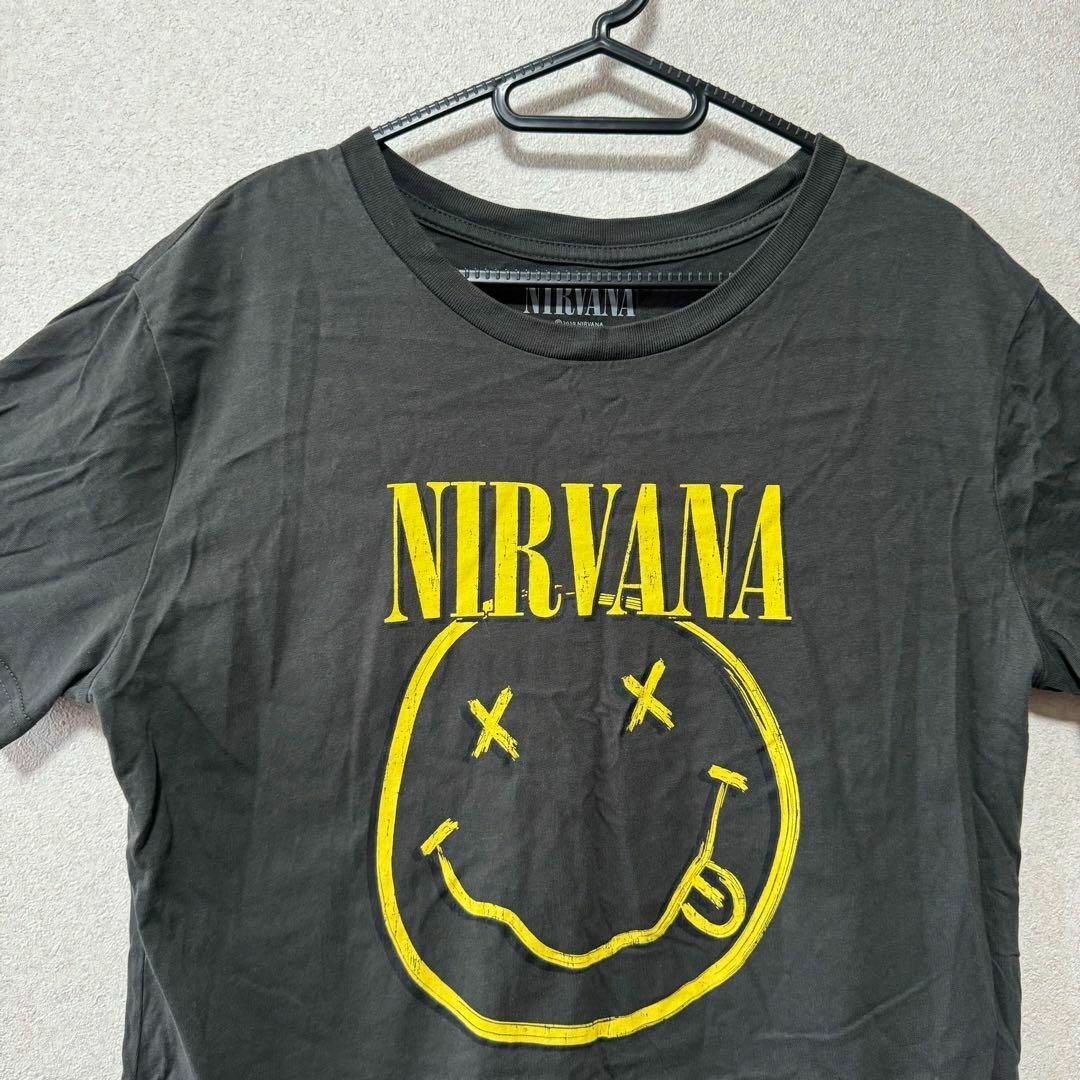 GU(ジーユー)の【大人気】NIRVANA GU プリントTシャツ 半袖Tシャツ カジュアルシャツ レディースのトップス(Tシャツ(半袖/袖なし))の商品写真