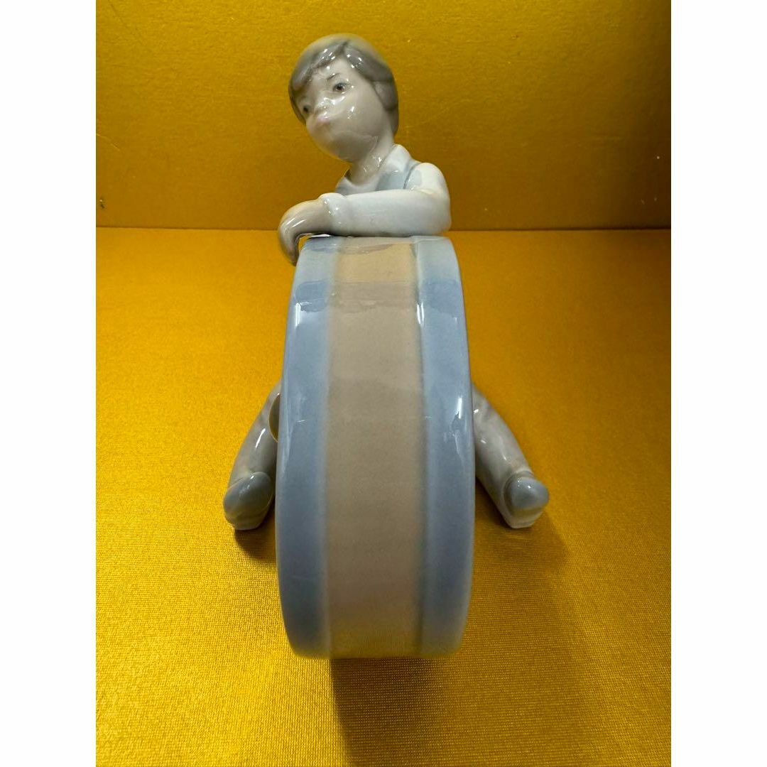 【美品】リヤドロ☆LLADRO☆鼓笛隊☆太鼓☆少年☆ インテリア/住まい/日用品のインテリア小物(置物)の商品写真