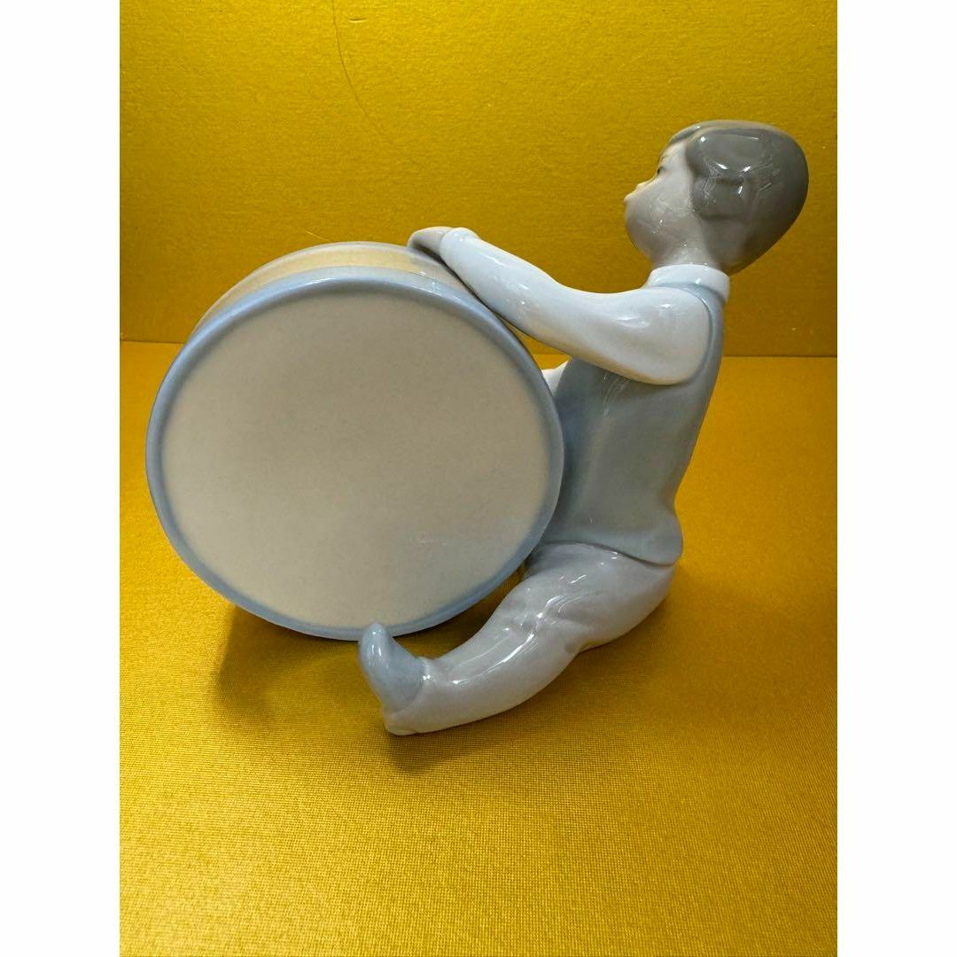 【美品】リヤドロ☆LLADRO☆鼓笛隊☆太鼓☆少年☆ インテリア/住まい/日用品のインテリア小物(置物)の商品写真