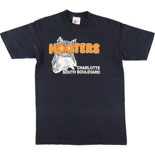 古着 90年代 HOOTERS フーターズ アドバタイジングTシャツ USA製 レディースM ヴィンテージ /eaa441194(Tシャツ(半袖/袖なし))