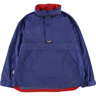 ラルフローレン(Ralph Lauren)の古着 90年代 ラルフローレン Ralph Lauren CHAPS チャップス ハーフジップ アノラックジャケット メンズM ヴィンテージ /eaa445928(ナイロンジャケット)