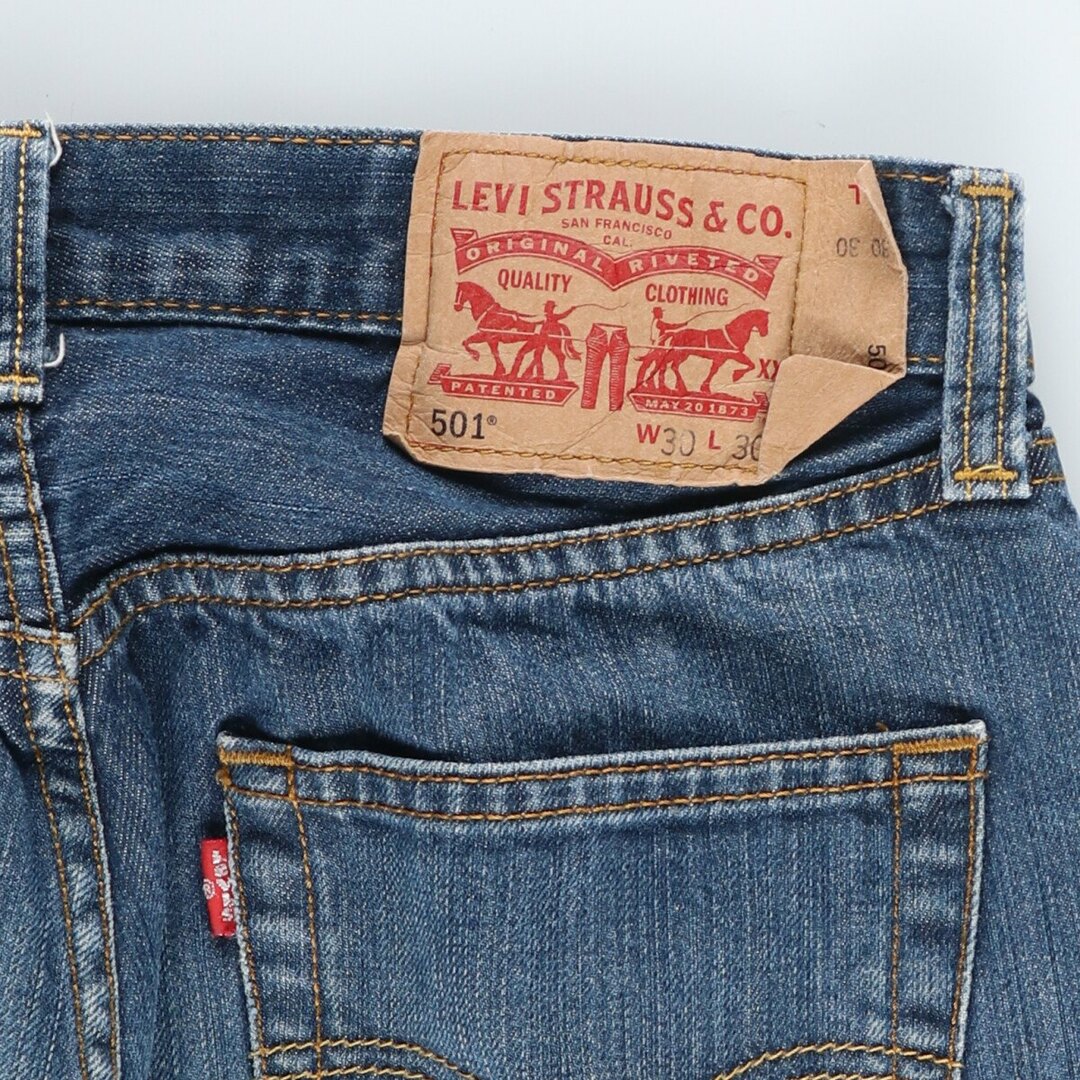 Levi's(リーバイス)の古着 リーバイス Levi's リーバイス501 ユーロモデル ストレートデニムパンツ メンズw30 /eaa440758 メンズのパンツ(デニム/ジーンズ)の商品写真