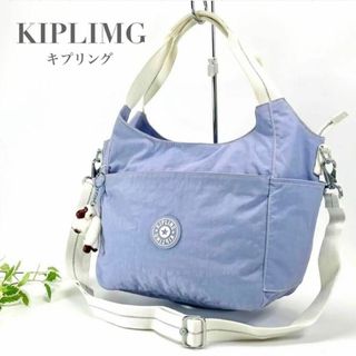 キプリング(kipling)のKIPLING キプリング 2way ショルダーバッグ ハンドバッグ チャーム付(ショルダーバッグ)