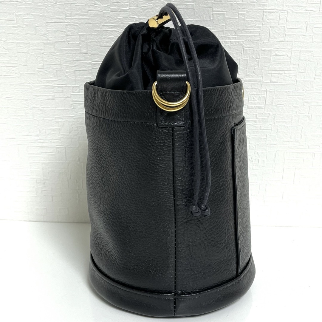 PORTER(ポーター)のPORTER MINIATURE 2WAY LEATHER BAG バケツ型 メンズのバッグ(ショルダーバッグ)の商品写真