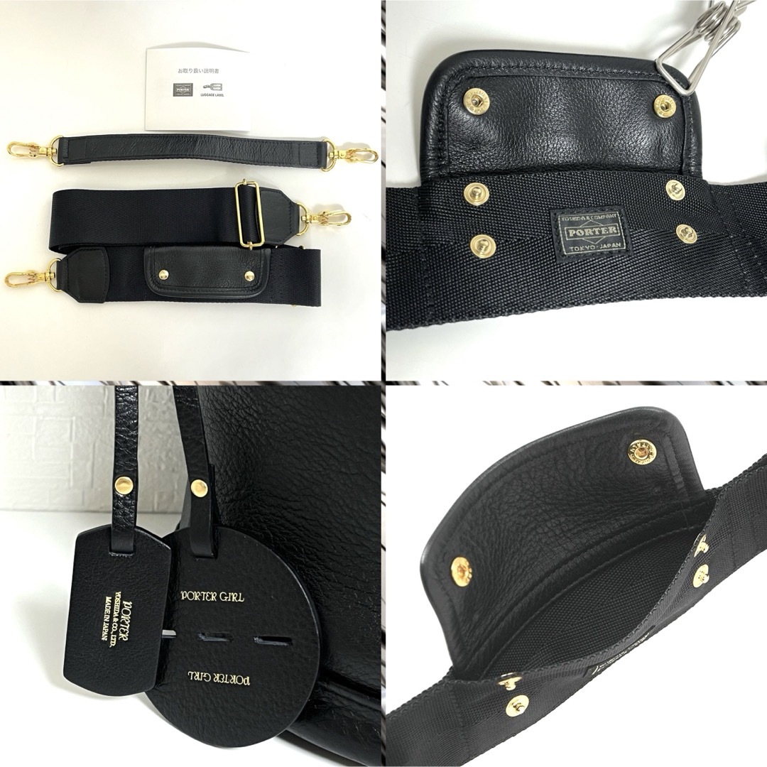 PORTER(ポーター)のPORTER MINIATURE 2WAY LEATHER BAG バケツ型 メンズのバッグ(ショルダーバッグ)の商品写真