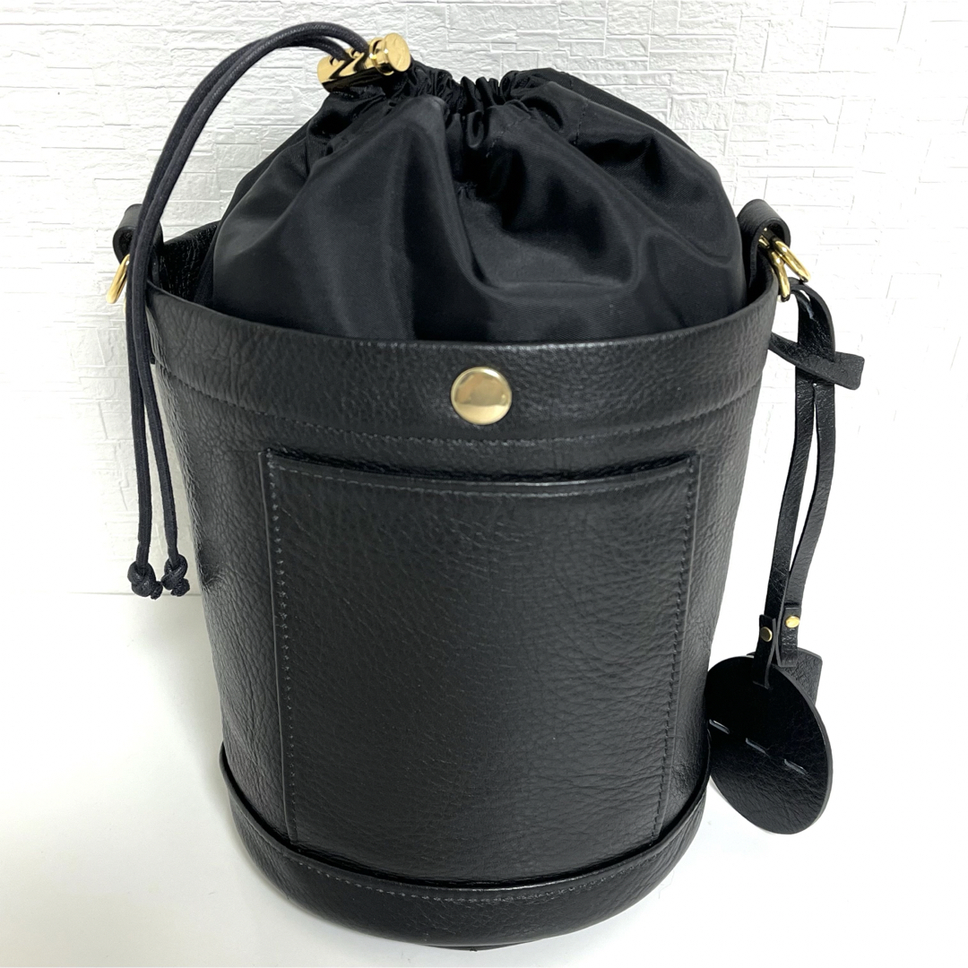 PORTER(ポーター)のPORTER MINIATURE 2WAY LEATHER BAG バケツ型 メンズのバッグ(ショルダーバッグ)の商品写真