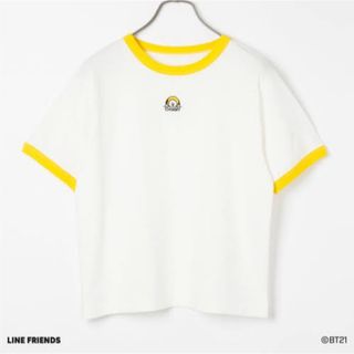 ビーティーイシビル(BT21)のBT21 heather ヘザー コラボTシャツ chimmy チミー(Tシャツ/カットソー(半袖/袖なし))