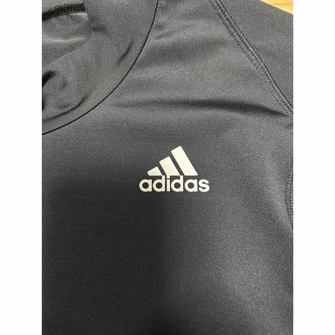 adidas(アディダス)のadidas/アディダス　CLIMALITE アンダーシャツ　長袖 Ｍ　ブラック メンズのトップス(Tシャツ/カットソー(七分/長袖))の商品写真