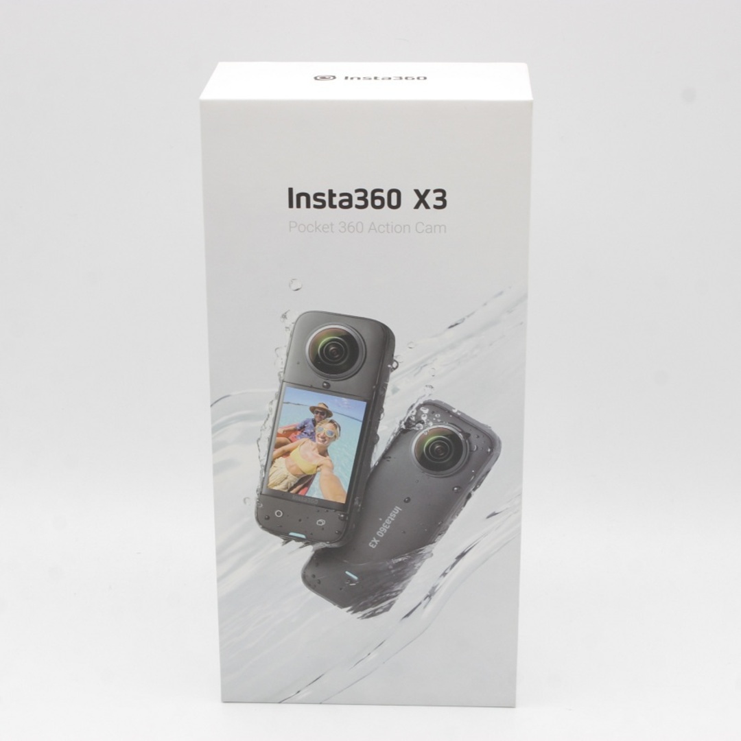 【美品】Insta360 X3 CINSAAQ/B 360度カメラ 全天球 インスタ360 パノラマ 本体 スマホ/家電/カメラのカメラ(その他)の商品写真