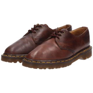 ドクターマーチン(Dr.Martens)の古着 ドクターマーチン Dr.Martens 3ホールシューズ 英国製 6 レディース24.5cm /saa009337(ブーツ)