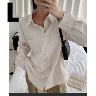 ボンジュールサガン(BONJOUR SAGAN)のオーバーフィットシャツ　fd style 韓国(シャツ/ブラウス(長袖/七分))