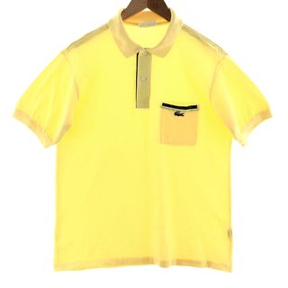 ラコステ(LACOSTE)の古着 ラコステ LACOSTE CHEMISE フレンチラコステ 半袖 ポロシャツ フランス製 4 メンズM /eaa381686(ポロシャツ)