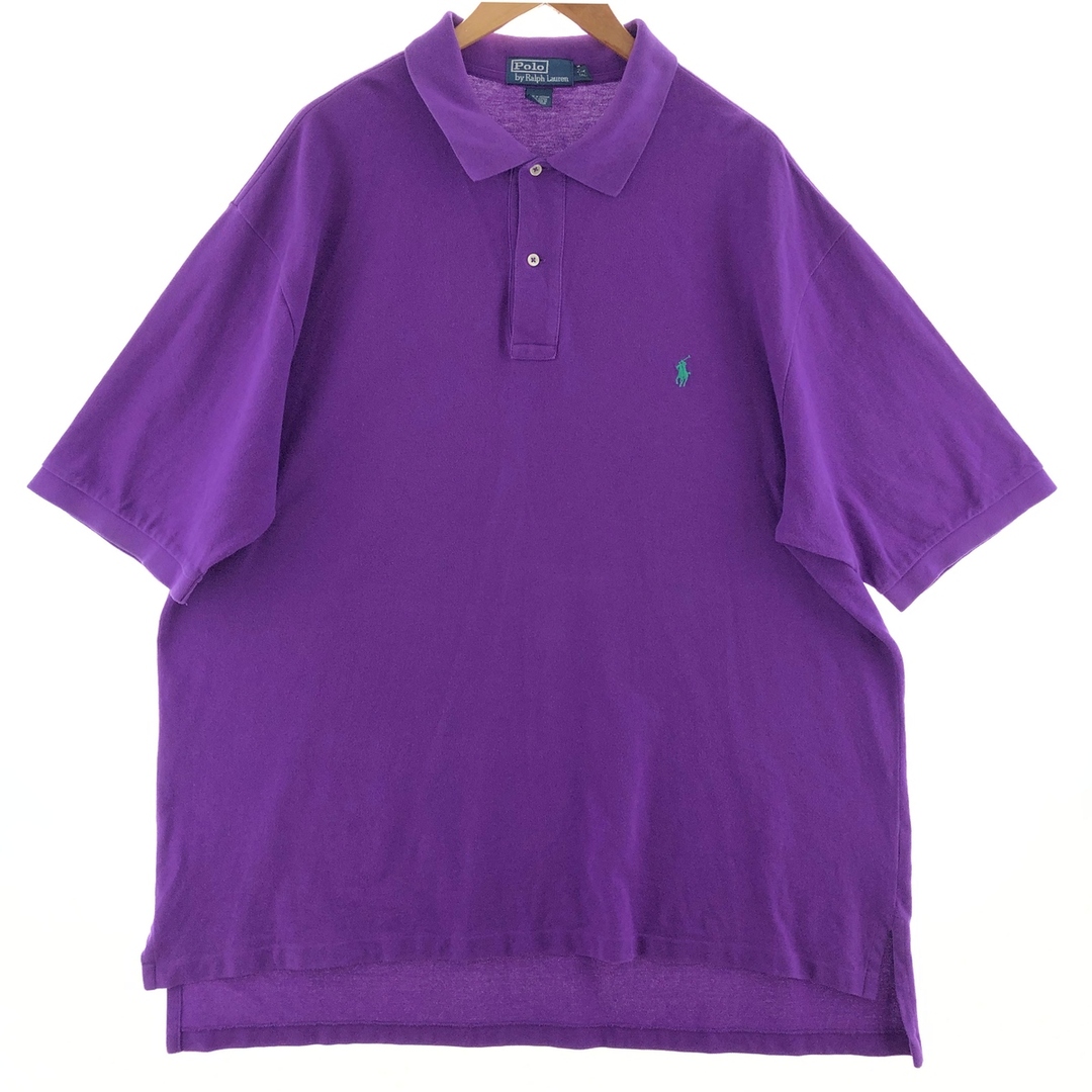 Ralph Lauren(ラルフローレン)の古着 ラルフローレン Ralph Lauren POLO by Ralph Lauren 半袖 ポロシャツ メンズXXL /eaa381687 メンズのトップス(ポロシャツ)の商品写真