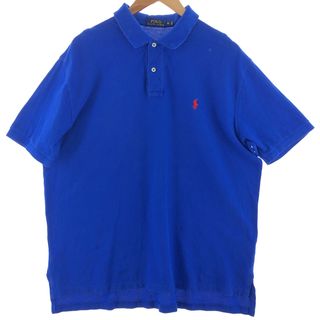 ラルフローレン(Ralph Lauren)の古着 ラルフローレン Ralph Lauren POLO RALPH LAUREN 半袖 ポロシャツ メンズXL /eaa381688(ポロシャツ)