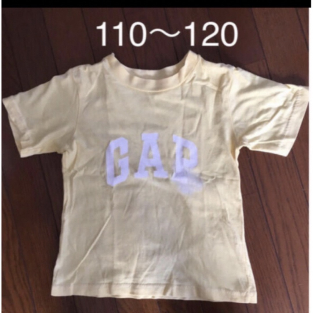 GAP(ギャップ)の同梱送料のみ☆110〜120 GAP ロゴTシャツ キッズ/ベビー/マタニティのキッズ服女の子用(90cm~)(Tシャツ/カットソー)の商品写真