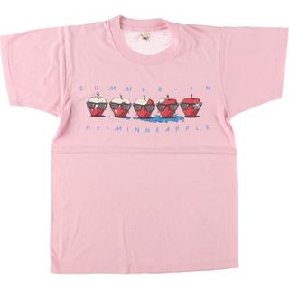 スクリーンスターズ(SCREEN STARS)の古着 80年代 スクリーンスターズ SCREEN STARS プリントTシャツ USA製 レディースS ヴィンテージ /eaa438585(Tシャツ(半袖/袖なし))