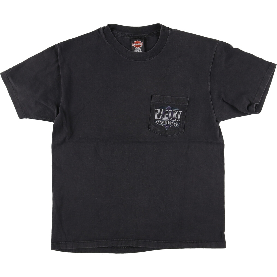 Hanes(ヘインズ)の古着 ヘインズ Hanes Harley-Davidson ハーレーダビッドソン モーターサイクル バイクTシャツ USA製 メンズL /eaa440642 メンズのトップス(Tシャツ/カットソー(半袖/袖なし))の商品写真