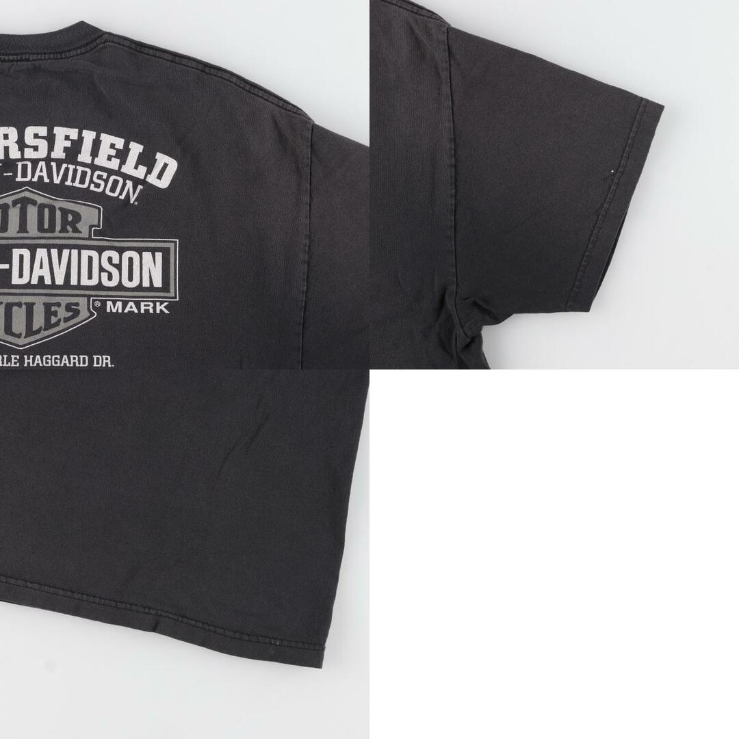 Harley Davidson(ハーレーダビッドソン)の古着 ハーレーダビッドソン Harley-Davidson モーターサイクル バイクTシャツ メンズXL /eaa440643 メンズのトップス(Tシャツ/カットソー(半袖/袖なし))の商品写真