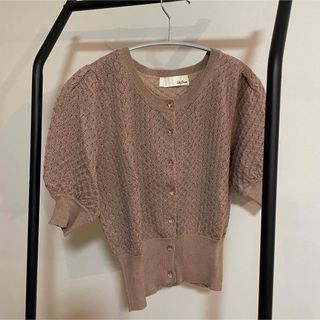 Lily Brown - lily brown glitter cardigan カーディガン