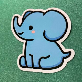 ⭐️人気⭐️象のステッカー　アニマル　Elephant Sticker(車外アクセサリ)