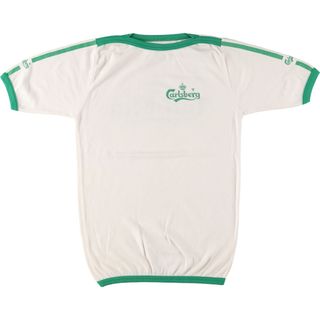 古着 80年代 CARLSBERG カールスバーグ バックプリント アドバタイジングTシャツ レディースXS ヴィンテージ /eaa445746(Tシャツ(半袖/袖なし))