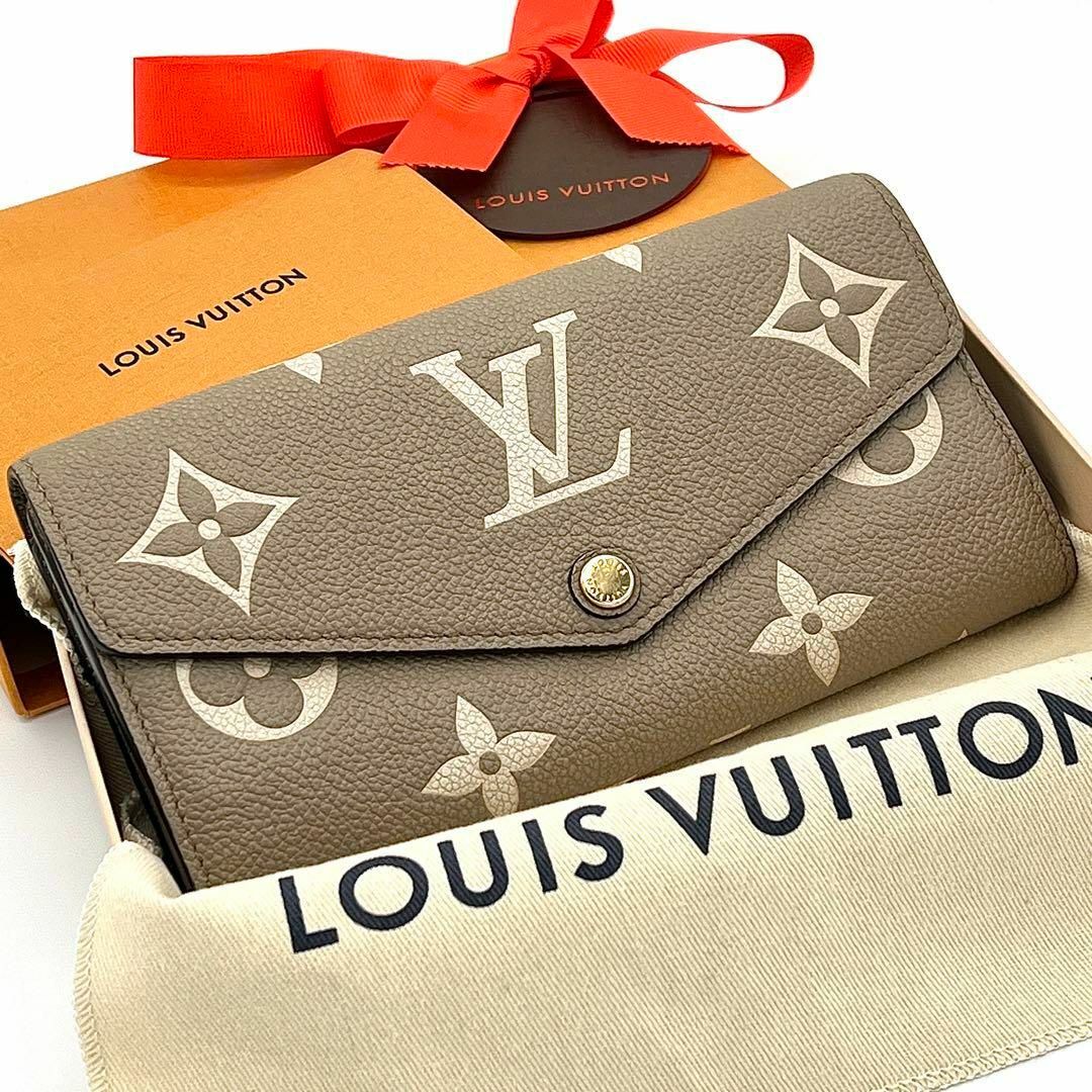 LOUIS VUITTON(ルイヴィトン)の⭐️最新モデル⭐️ヴィトン ポルトフォイユ サラ NM バイカラー アンプラント レディースのファッション小物(財布)の商品写真