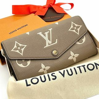 ルイヴィトン(LOUIS VUITTON)の⭐️最新モデル⭐️ヴィトン ポルトフォイユ サラ NM バイカラー アンプラント(財布)