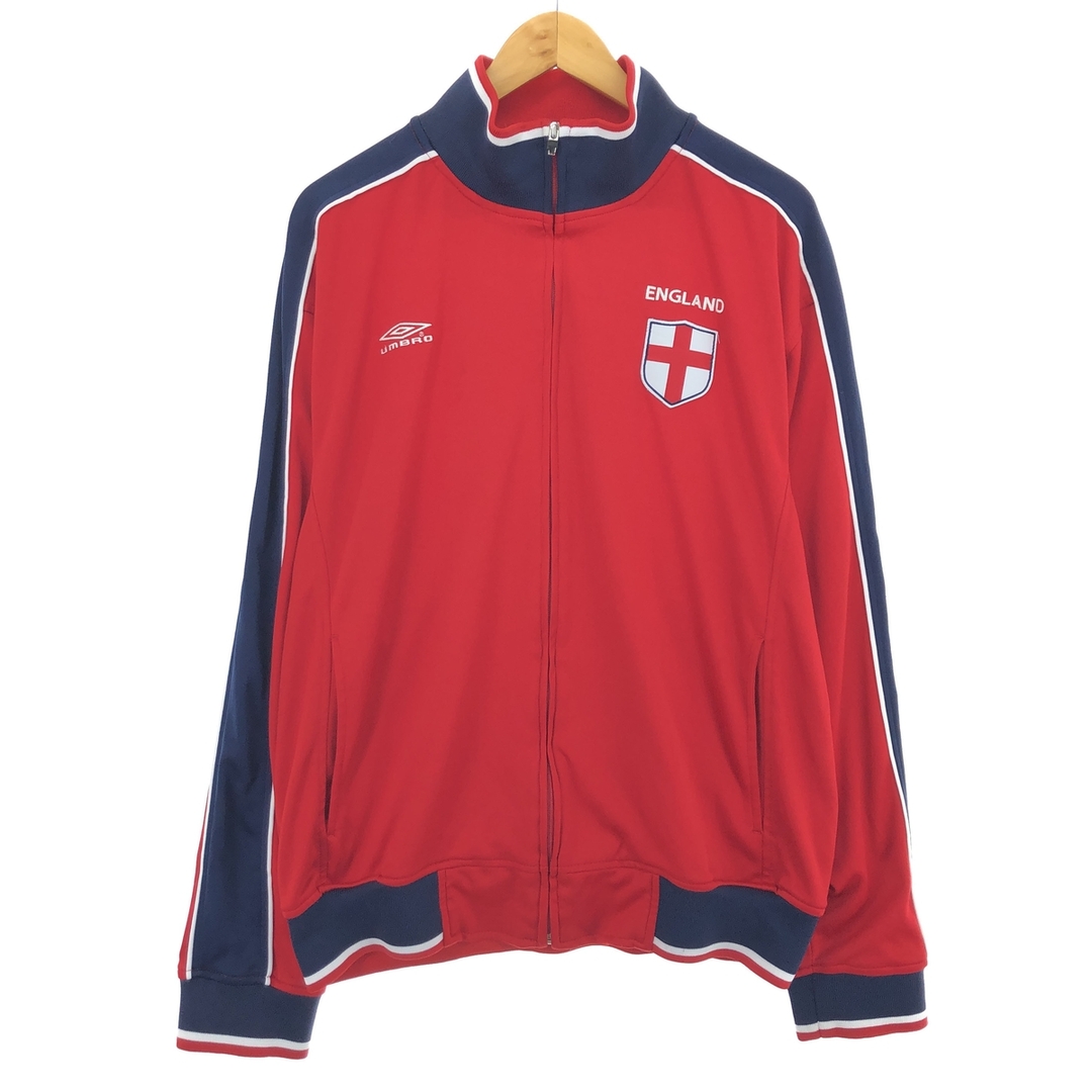 UMBRO(アンブロ)の古着 00年代 アンブロ UMBRO イングランド代表 ジャージ トラックジャケット メンズL /eaa422437 メンズのジャケット/アウター(その他)の商品写真