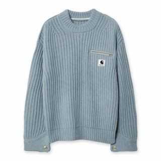 サカイ(sacai)の入手困難★sacaiサカイ☆完売★Carharttカーハートコラボニット1タグ付(ニット/セーター)