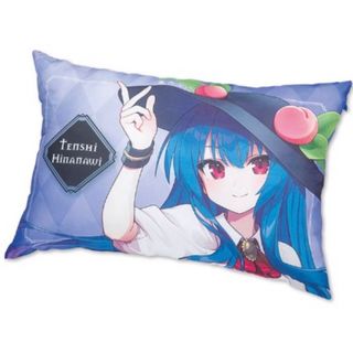 新品 東方プロジェクト 比那名居天子 ひななゐてんし 枕 クッション(キャラクターグッズ)